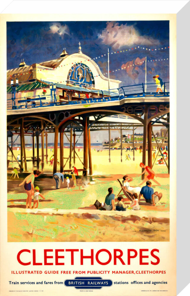 View of Cleethorpes Pier, including beach - Image 65