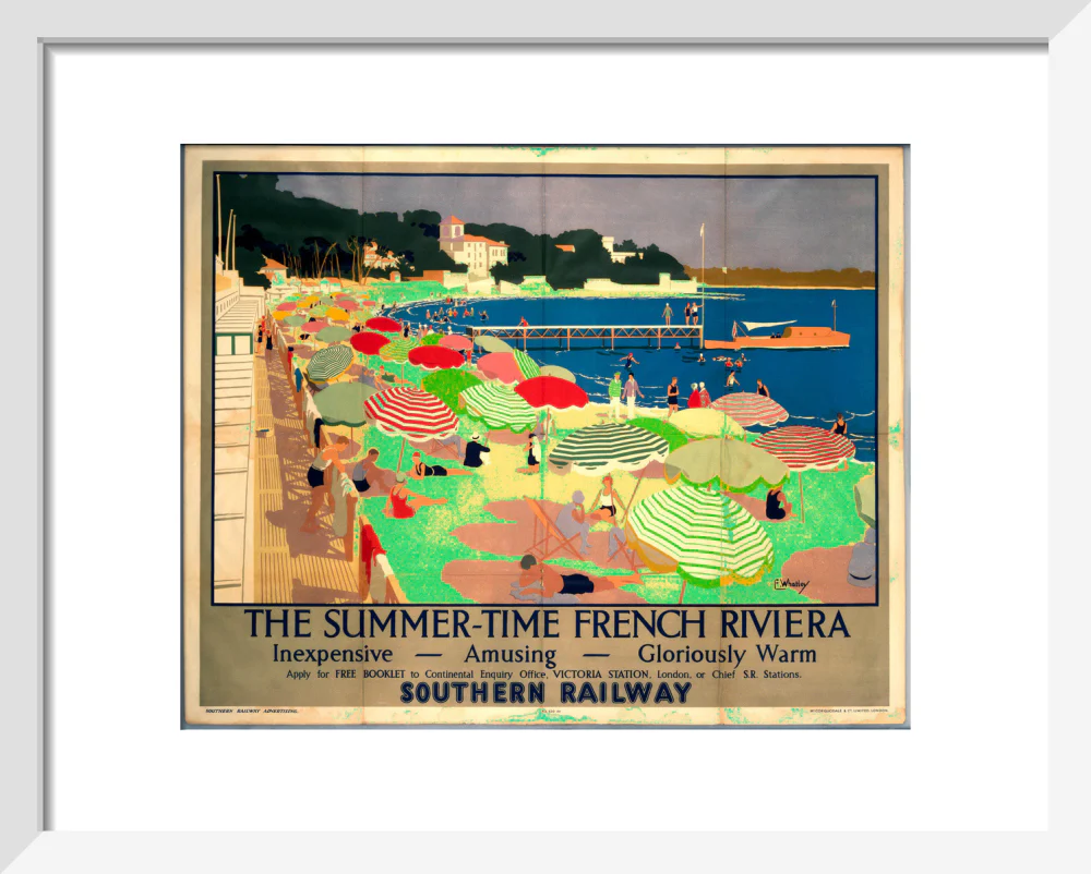 'The French Riviera', SR poster, 1928. - Image 4
