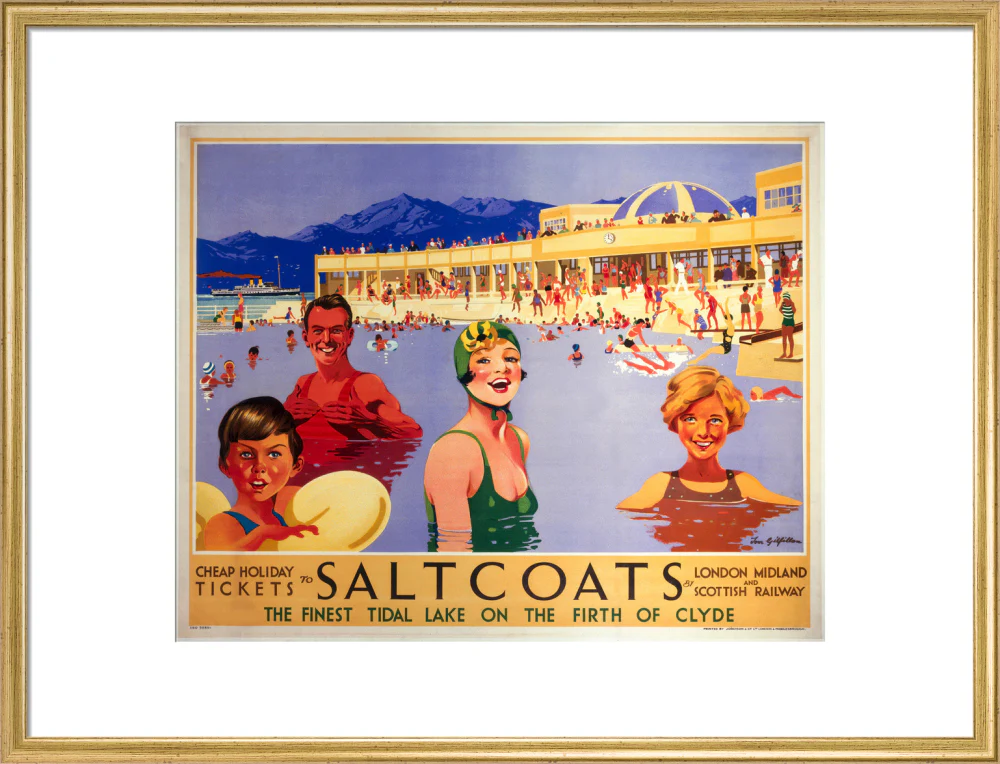 'Saltcoats', LMS poster, 1935. - Image 20