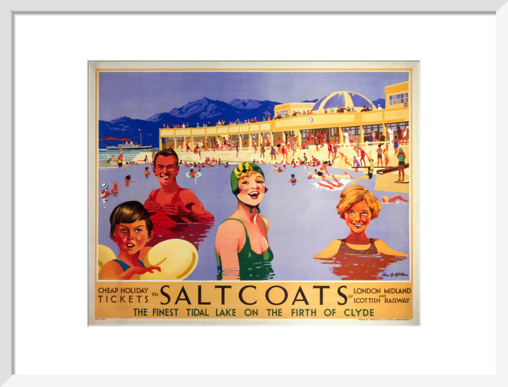 'Saltcoats', LMS poster, 1935. - Image 47