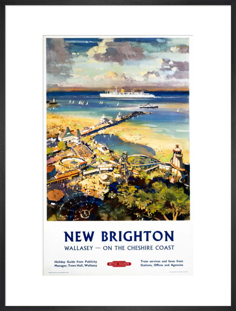 'New Brighton', BR (LMR) poster, c 1950s. - Image 23