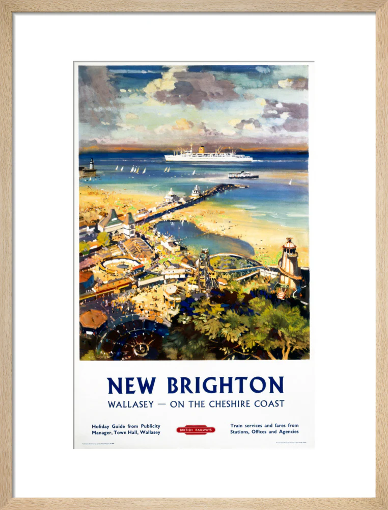 'New Brighton', BR (LMR) poster, c 1950s. - Image 49