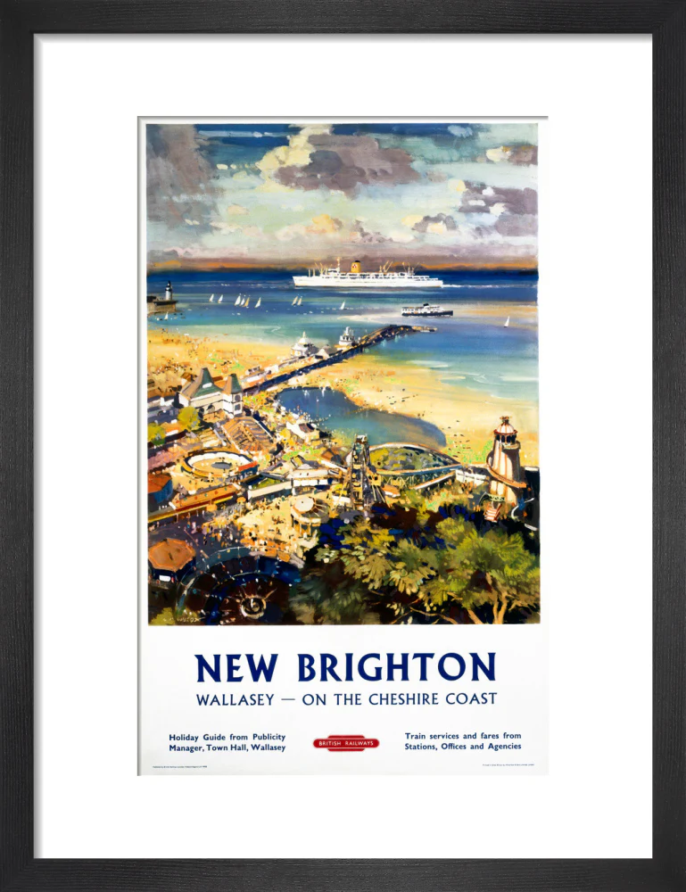 'New Brighton', BR (LMR) poster, c 1950s. - Image 8