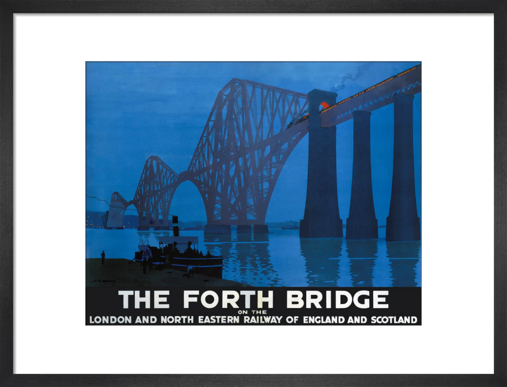 'The Forth Bridge', LNER poster, 1928. - Image 13
