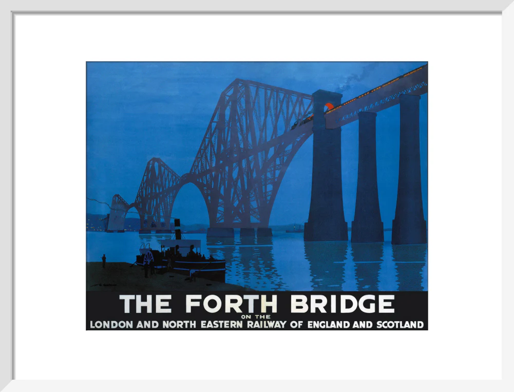 'The Forth Bridge', LNER poster, 1928. - Image 14