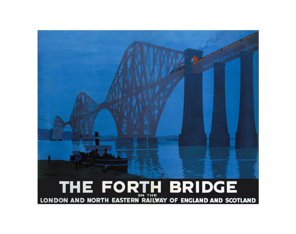 'The Forth Bridge', LNER poster, 1928. - Image 2