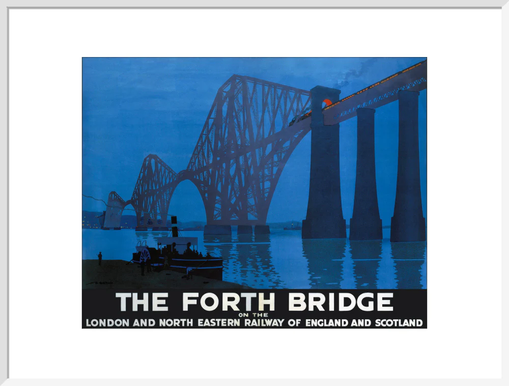 'The Forth Bridge', LNER poster, 1928. - Image 24