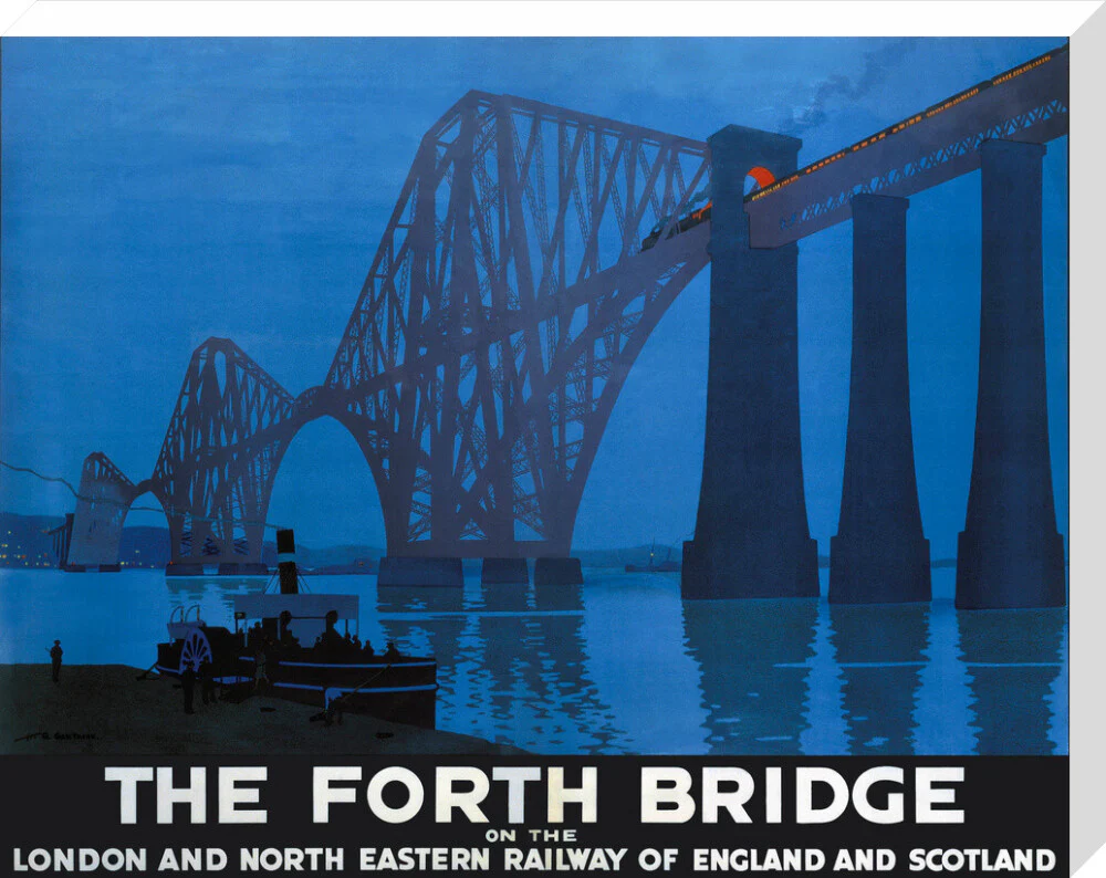 'The Forth Bridge', LNER poster, 1928. - Image 33