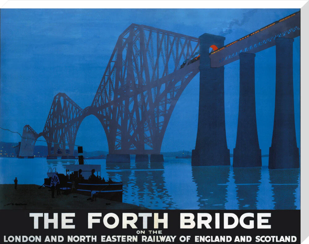 'The Forth Bridge', LNER poster, 1928. - Image 34