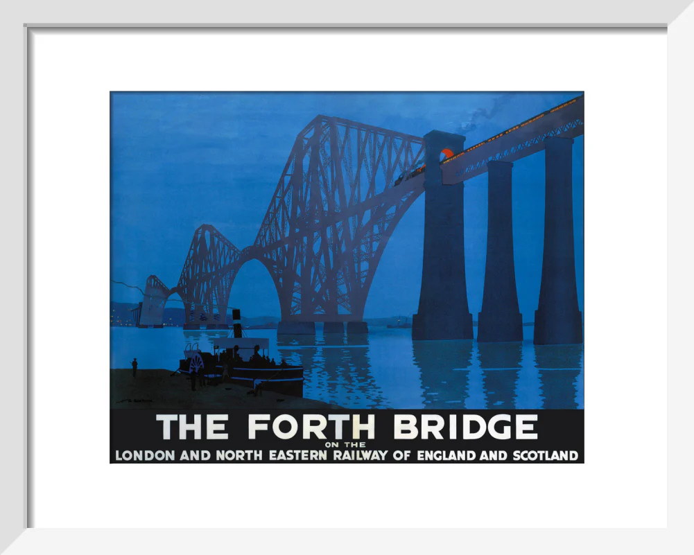 'The Forth Bridge', LNER poster, 1928. - Image 4