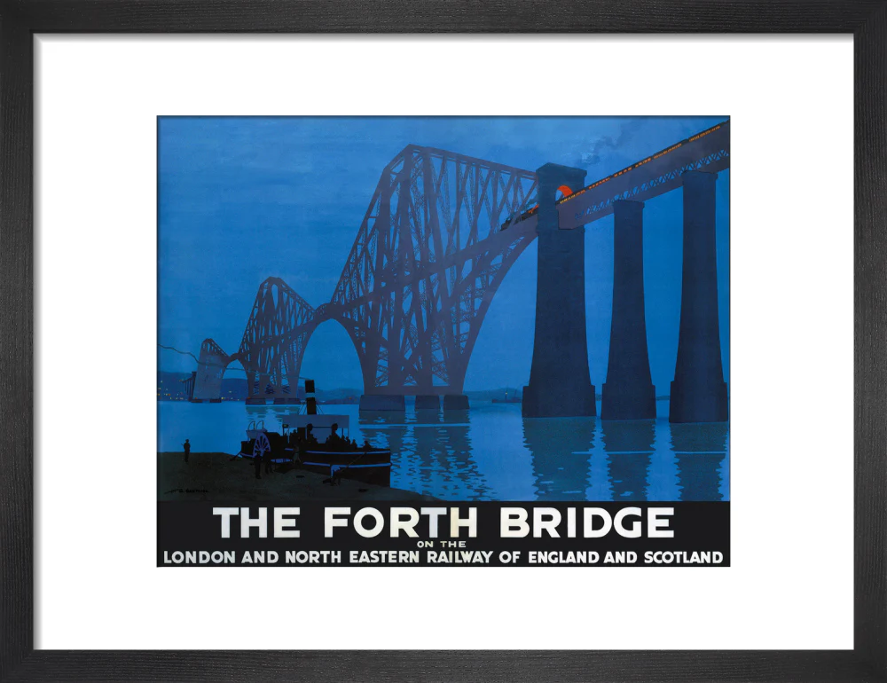 'The Forth Bridge', LNER poster, 1928. - Image 41