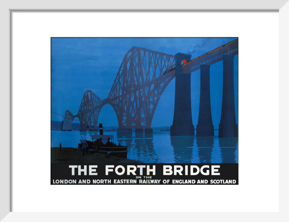 'The Forth Bridge', LNER poster, 1928. - Image 42