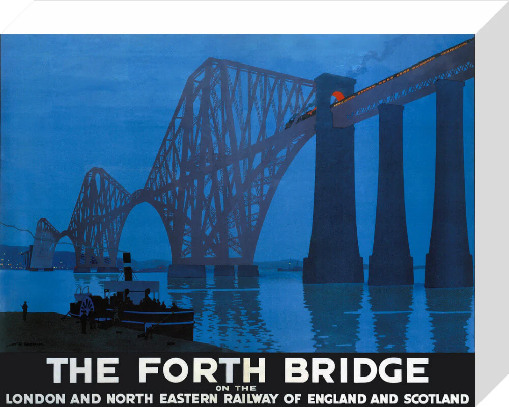 'The Forth Bridge', LNER poster, 1928. - Image 64
