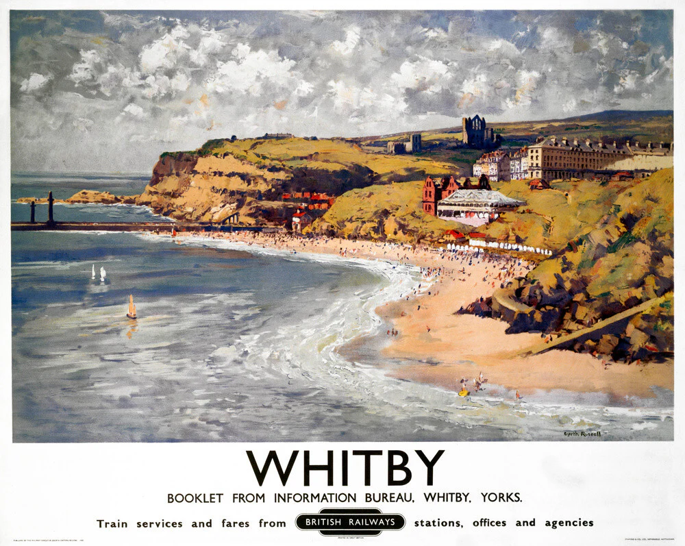 'Whitby', BR poster, 1948-1965.