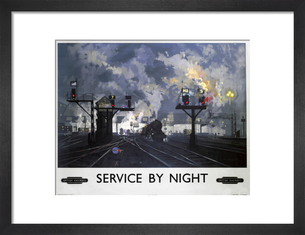 'Service by Night', BR poster, 1955. - Image 41