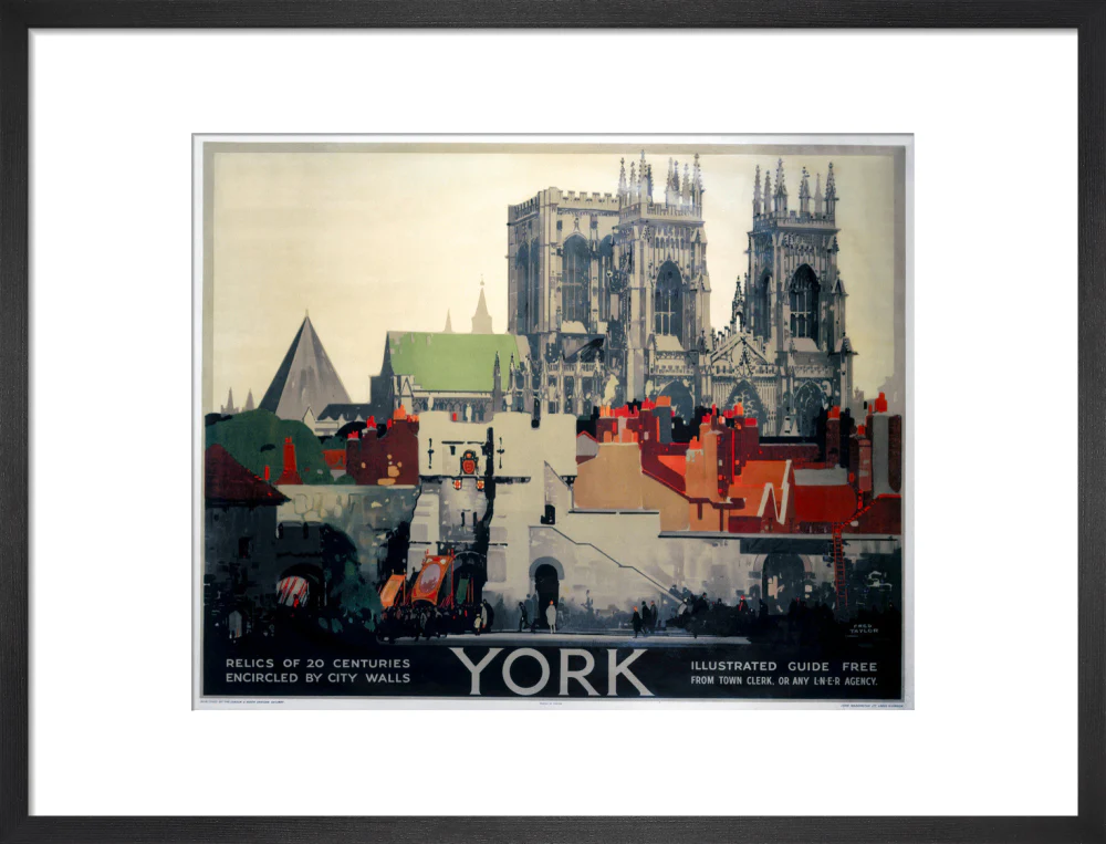 'York', LNER poster, 1923-1947. - Image 13