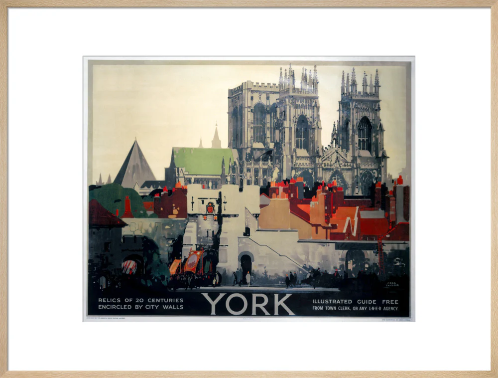'York', LNER poster, 1923-1947. - Image 26
