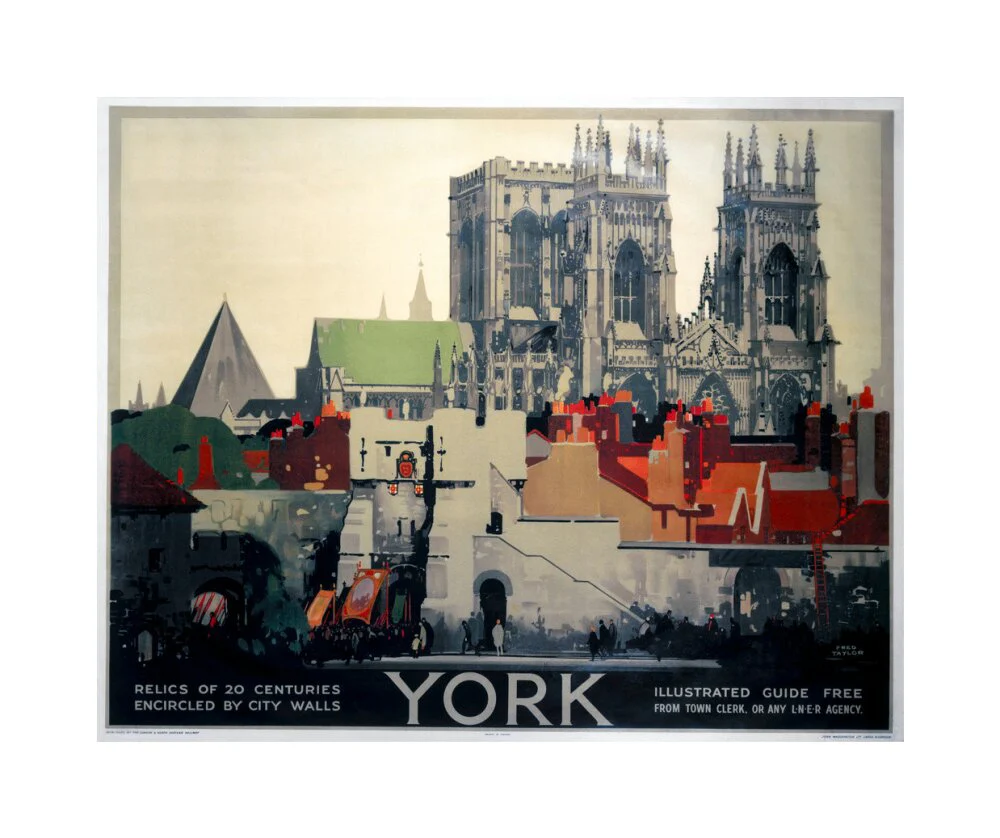 'York', LNER poster, 1923-1947. - Image 28