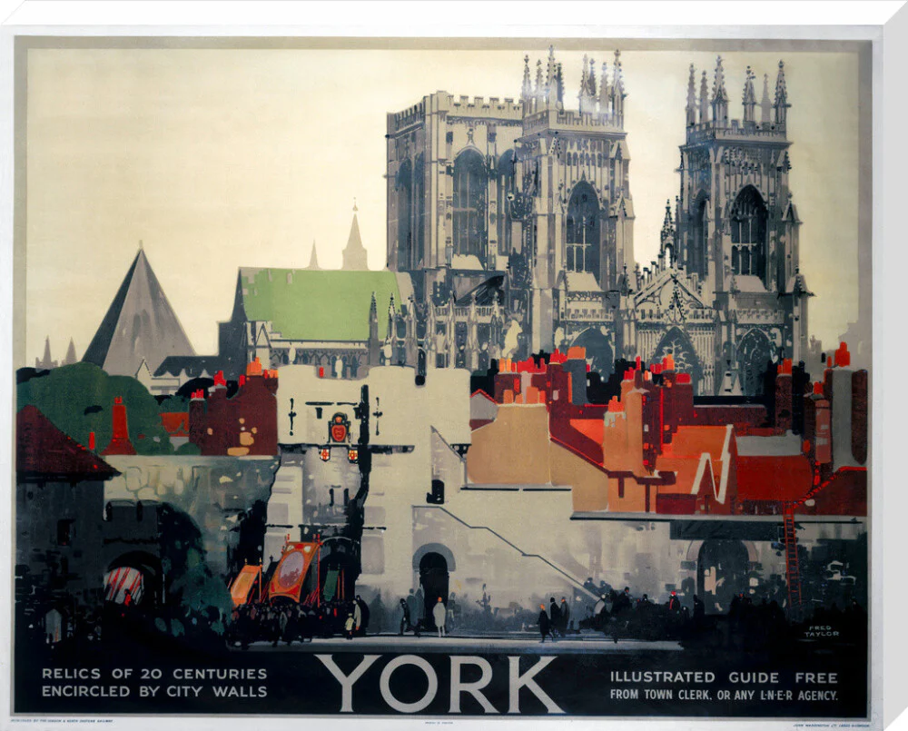 'York', LNER poster, 1923-1947. - Image 34