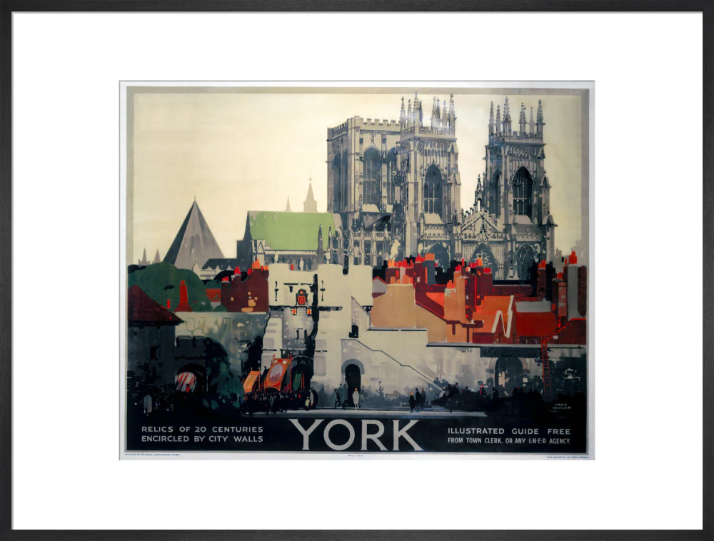 'York', LNER poster, 1923-1947. - Image 56