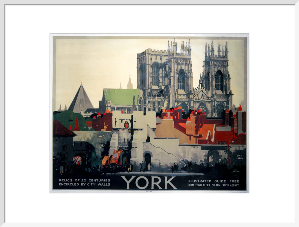 'York', LNER poster, 1923-1947. - Image 57