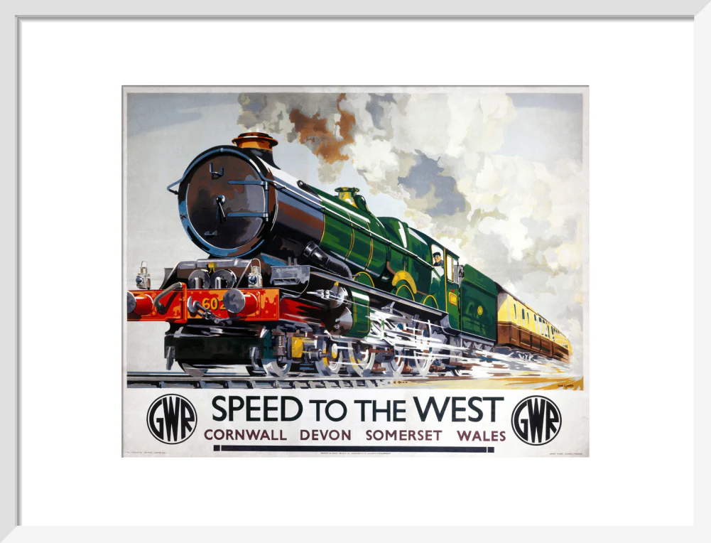 'Speed to the West', GWR poster, 1939. - Image 14