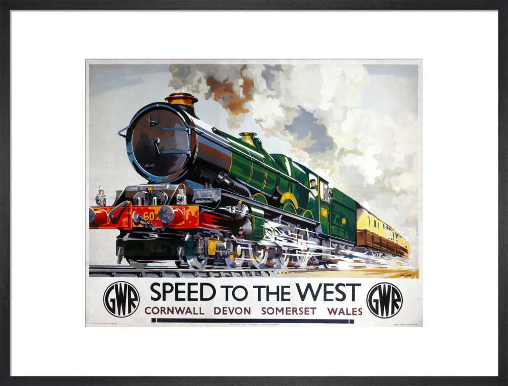 'Speed to the West', GWR poster, 1939. - Image 18