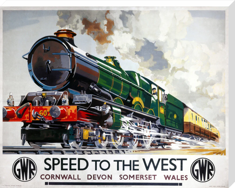 'Speed to the West', GWR poster, 1939. - Image 34