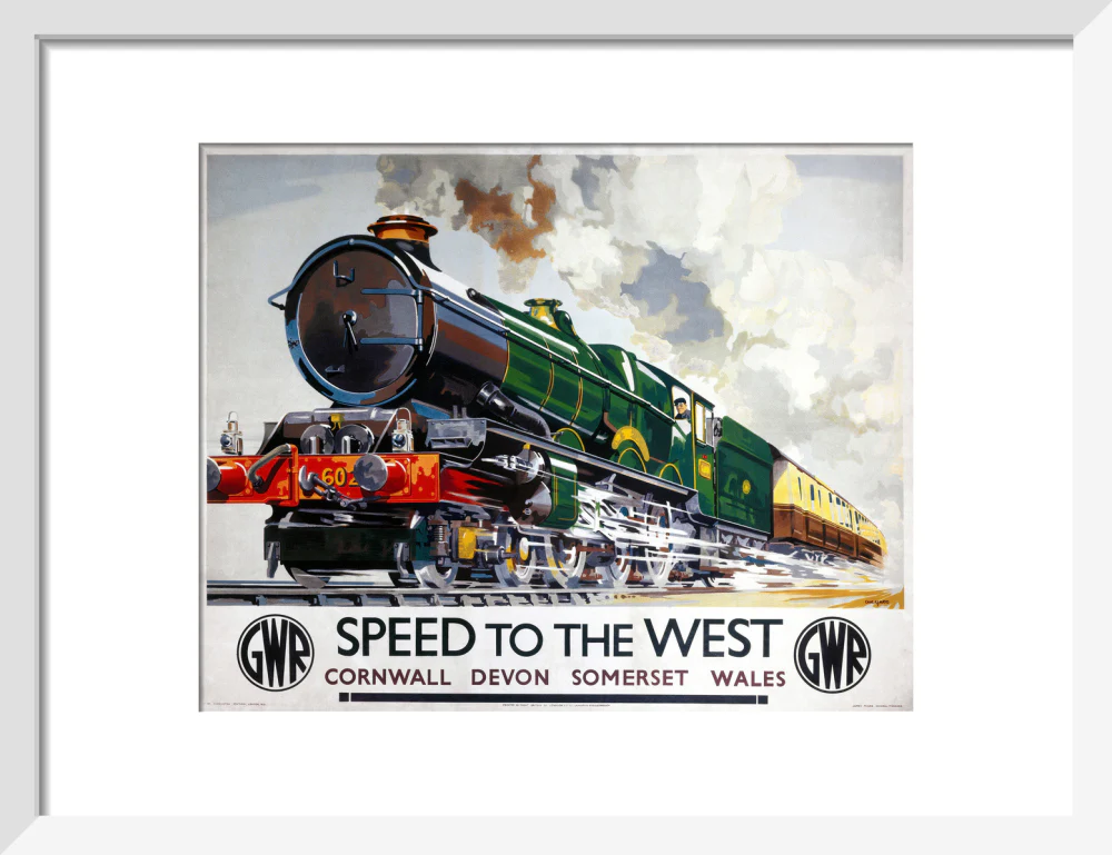 'Speed to the West', GWR poster, 1939. - Image 42