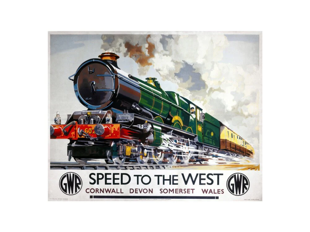 'Speed to the West', GWR poster, 1939. - Image 45