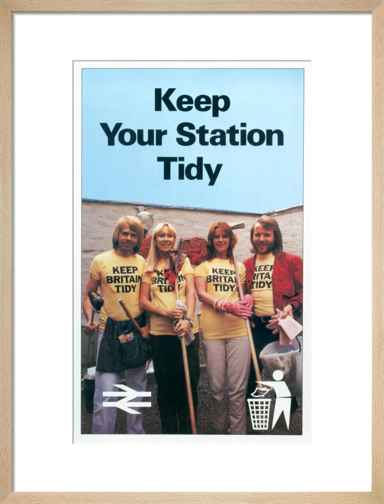 'Keep Your Station Tidy', BR poster, 1979. - Image 16