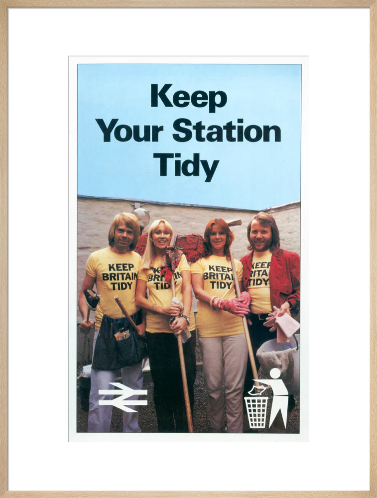 'Keep Your Station Tidy', BR poster, 1979. - Image 26