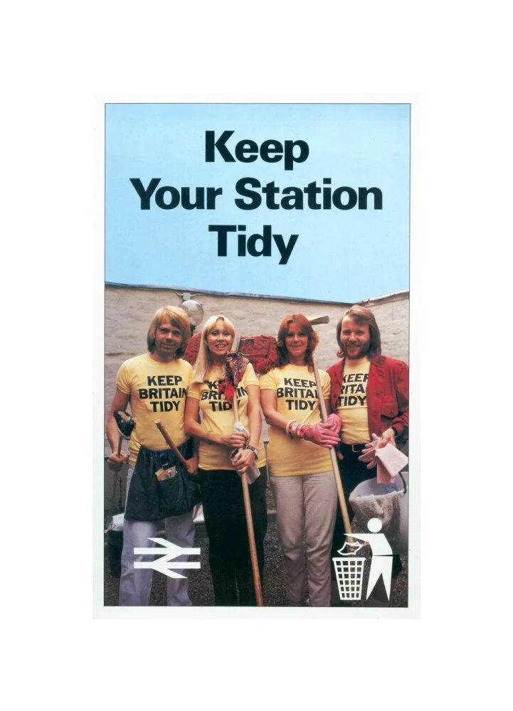 'Keep Your Station Tidy', BR poster, 1979. - Image 27