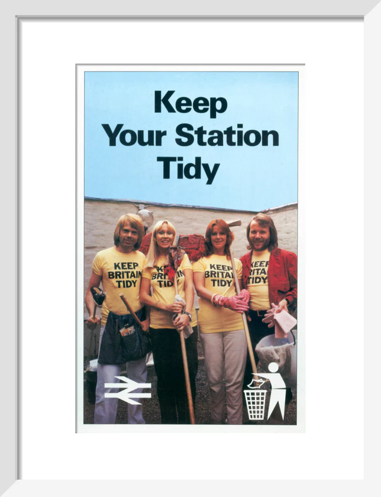 'Keep Your Station Tidy', BR poster, 1979. - Image 9