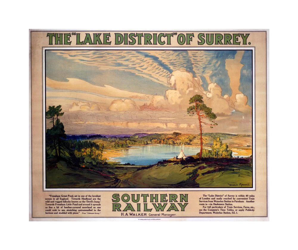 'The Lake District of Surrey', SR poster, 1923-1947. - Image 61
