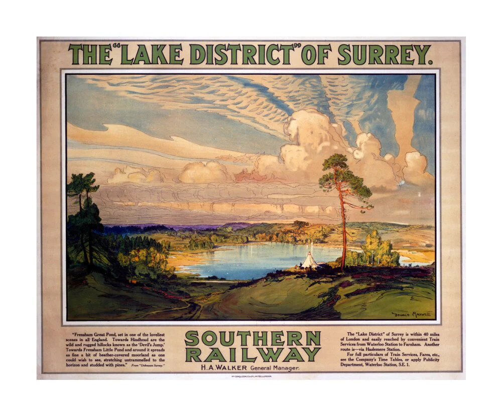 'The Lake District of Surrey', SR poster, 1923-1947. - Image 62