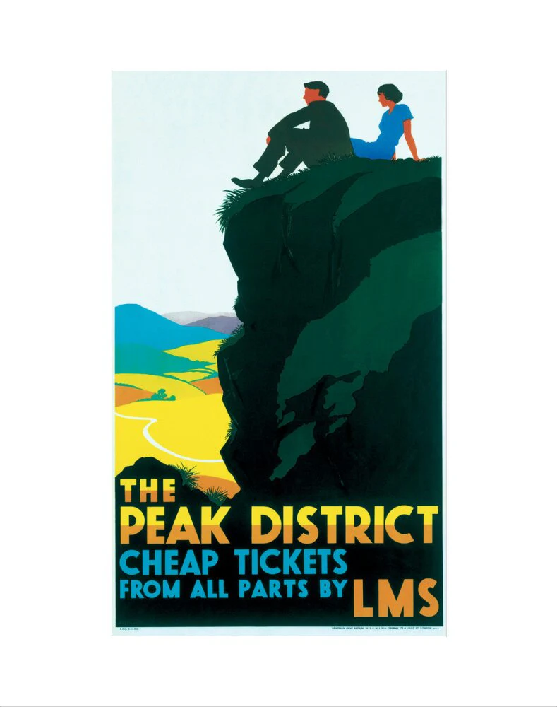 'The Peak District', LMS poster, c 1935. - Image 2