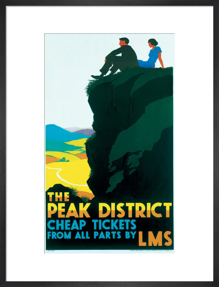 'The Peak District', LMS poster, c 1935. - Image 51