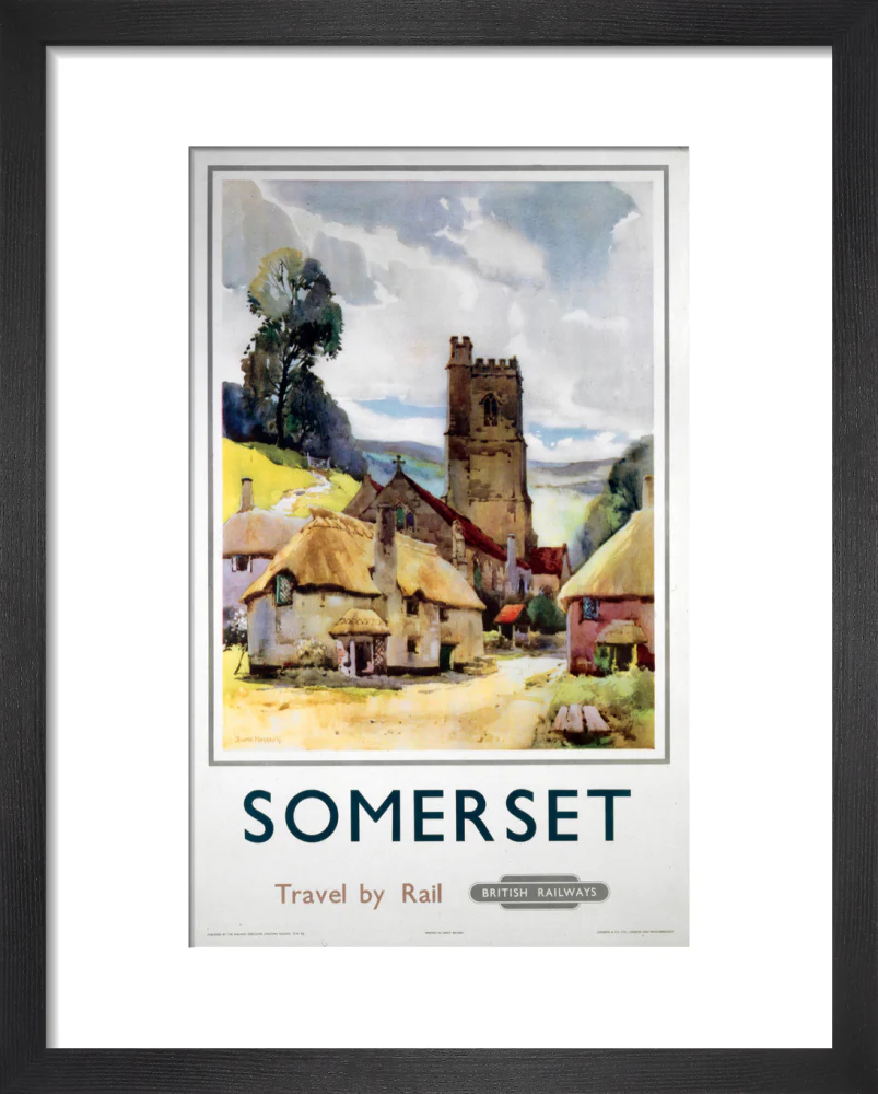 'Somerset', BR (WR) poster, 1960. - Image 3