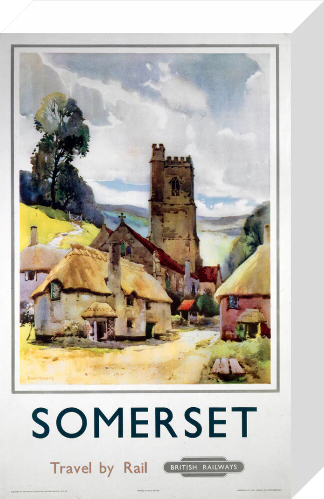 'Somerset', BR (WR) poster, 1960. - Image 31