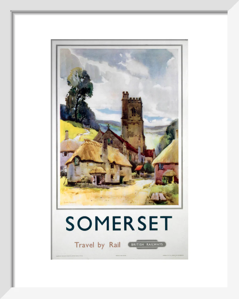 'Somerset', BR (WR) poster, 1960. - Image 37