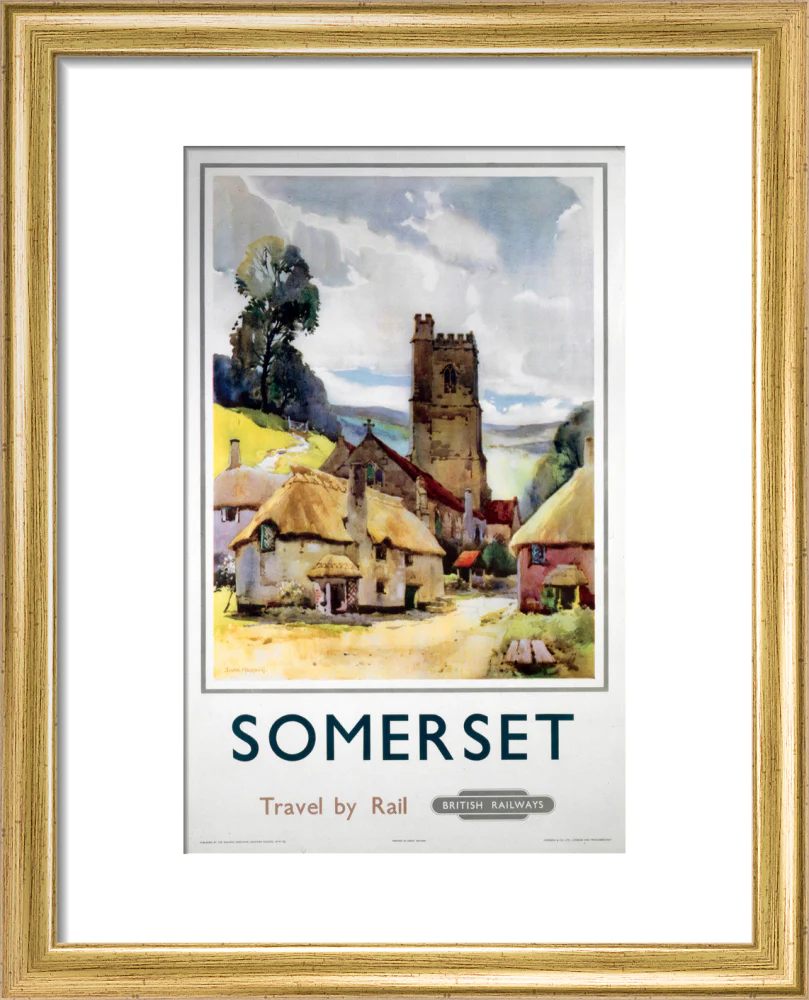 'Somerset', BR (WR) poster, 1960. - Image 45