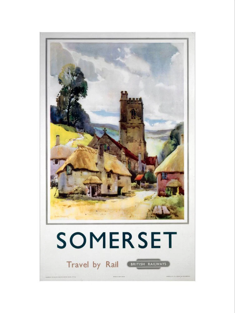 'Somerset', BR (WR) poster, 1960. - Image 57