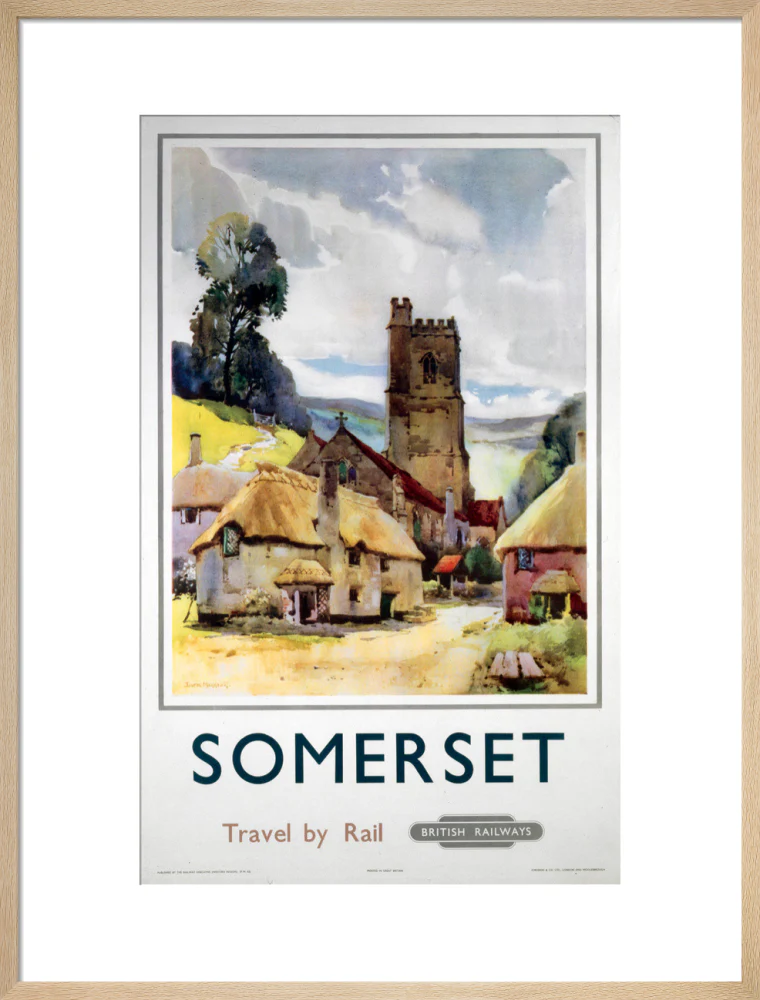 'Somerset', BR (WR) poster, 1960. - Image 61