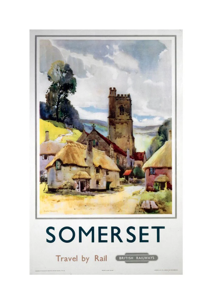 'Somerset', BR (WR) poster, 1960. - Image 68