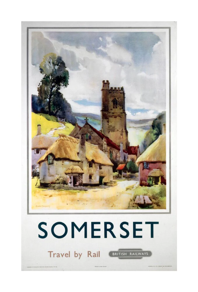 'Somerset', BR (WR) poster, 1960. - Image 69