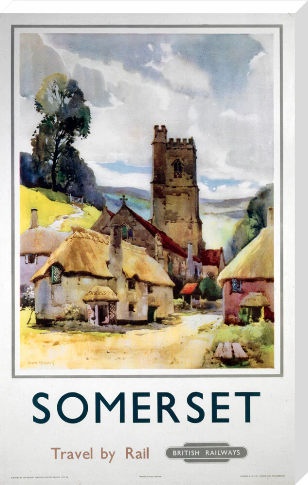 'Somerset', BR (WR) poster, 1960. - Image 74