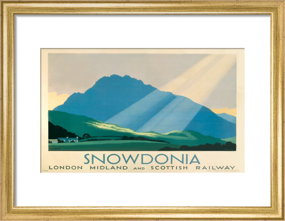 'Snowdonia', LMS poster, c 1933. - Image 10