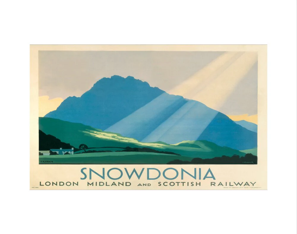 'Snowdonia', LMS poster, c 1933. - Image 2
