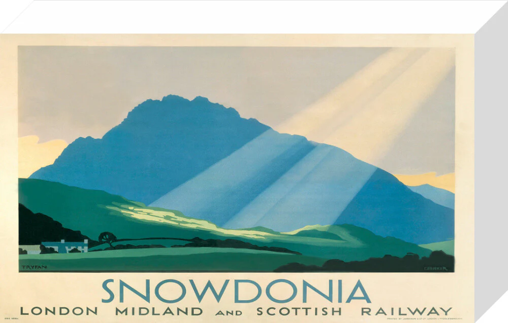 'Snowdonia', LMS poster, c 1933. - Image 31
